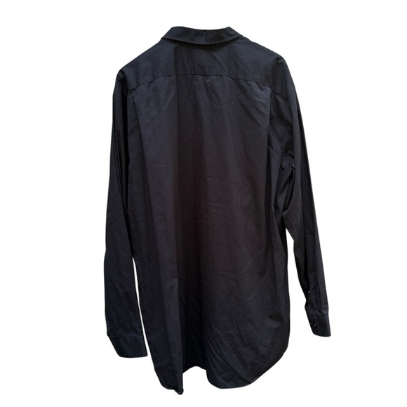 L.L.Bean Men’s Black Wrinkle Free Button Down Shirt XXL Tall Long Sleeve - Picture 5 of 7